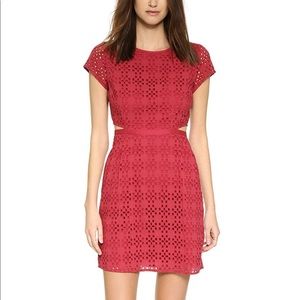 Madewell Eyelet Cutout Dress